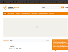 Tablet Screenshot of hellasstones.com
